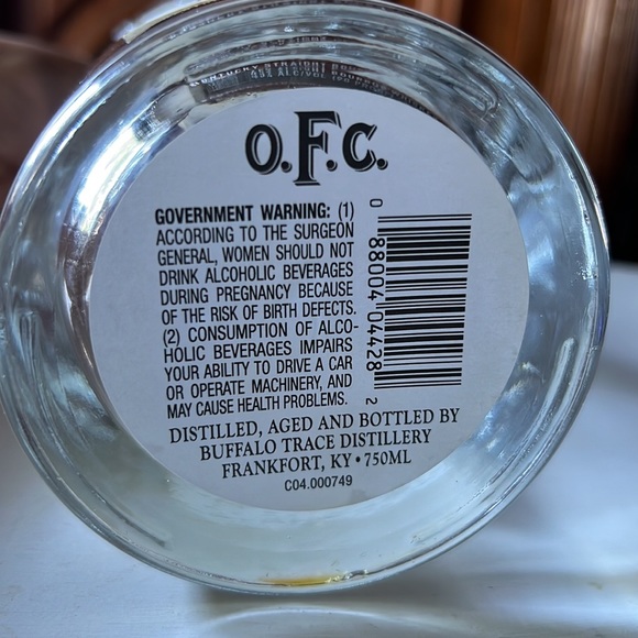 BUFFALO TRACE O.F.C. Old Fashioned Copper -VINTAGE-  Empty Collectors Bottle - Picture 7 of 14